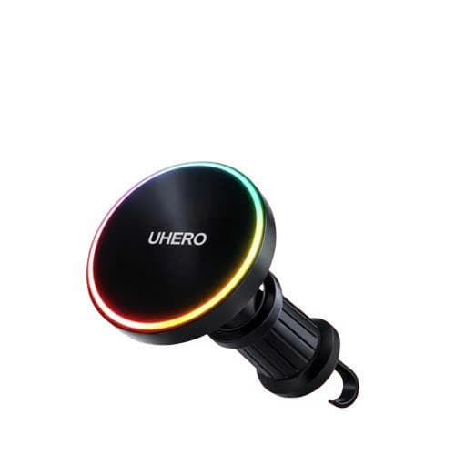 Giá đỡ điện thoại ô tô sạc không dây từ tính UHERO nam châm chắc chắn công suất 15W bh 12 tháng PHAV06